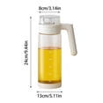 thumbnail image 3 of TIMIFIS A Bottle Oil Container Glass Oil Pot Automatic Opening and Closing Household Oil Pot Large Capacity Soy Oil Filling Bottle Storing Olive Oil Bottles Kitchen Gadgets Kitchen Utensils, 3 of 7