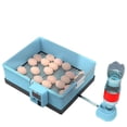 thumbnail image 1 of 10 incubadoras de huevos para pollos, incubadoras de huevos para incubar, volteador automático de huevos y adición de agua, vela de huevos, incubadoras de huevos de aves de corral para incubar pollos, ganso, codorniz, pato JM, 1 of 5