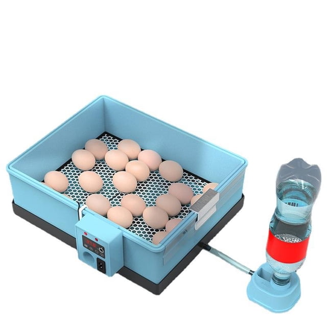 10 incubadoras de huevos para pollos, incubadoras de huevos para incubar, volteador automático de huevos y adición de agua, vela de huevos, incubadoras de huevos de aves de corral para incubar pollos, ganso, codorniz, pato JM