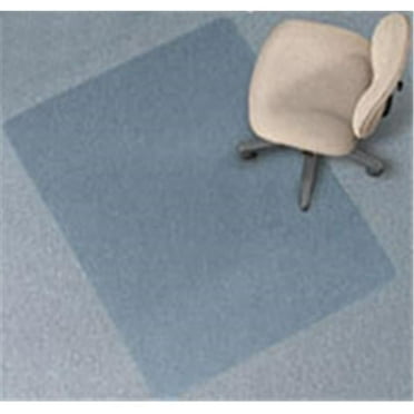 ES Robbins Chair Mat for Carpet - Extra High Pile, 60" x 72" Rectangle, Clear