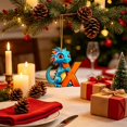 thumbnail image 5 of Cute Christmas Tree Decorations Flat Printed Acrylic Christmas Hanging Ornaments, Lovely Pet Pendant with Hanging Rope for Xmas Party, Scratchproof Colorfast Holiday Decor and Gift for Animal Lovers, 5 of 6