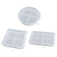 thumbnail image 6 of Pattern Grain Silicone Ornament Mold Epoxy Resin Casting Mold Teapot Mat Fruit Tray Mold Jewelry Making Mold, 6 of 8