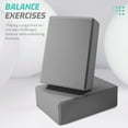 thumbnail image 6 of Biguphate Yoga Blocks 2 Pack, EVA Foam Yoga Blocks, Soft Non-Slip Exercise Blocks - Gray, 6 of 6