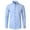 Blue, variant on Elastic Dress Shirts for Mens Button Non-iron Shirt Men's Wrinkle-Free Business Long Sleeve Blouses Tops Size 38-46