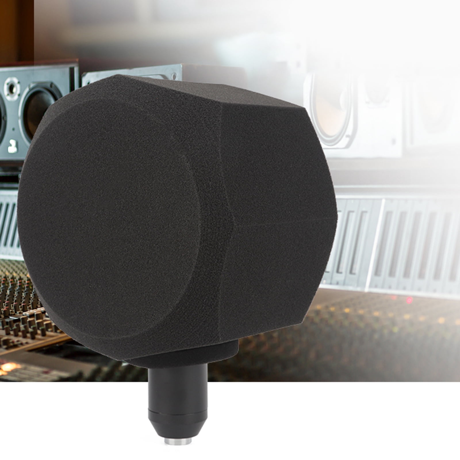 High Quality for Pop Filter Foam Pro Microphone Custom Studio Mic Shield Portable Vocal Booth Recording Wind Screen