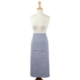 thumbnail image 3 of DII Blue Bistro Chambray Apron, 3 of 4