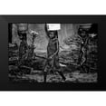 thumbnail image 2 of Inazio Kuesta, Joxe 14x11 Black Modern Framed Museum Art Print Titled - Back Home With The Water - Benin, 2 of 5