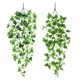 thumbnail image 1 of BESTYASH 2Ud Rattan Artificial Verde Para De Pared Y Con Material Premium, 1 of 8