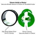 thumbnail image 2 of Hold-A-Rotor™ Brake Rotor Securing Tool for 12mm & 14mm Studded Hubs - Hands-Free Rotor Lock, Oil & Grease Resistant ABS C9, 2 of 3