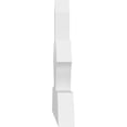 thumbnail image 3 of 36"W x 16 1/2"H x 2"D x 4"F, 11/12 Pitch, Richland Architectural Grade PVC Gable Bracket, 3 of 8