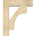thumbnail image 3 of Ekena Millwork 4"W x 20"D x 24"H Westlake Block Rough Sawn Bracket, Douglas Fir, 3 of 25