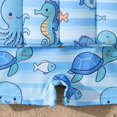 thumbnail image 6 of JUMEYU Baby Bathing Suit Boy Toddler Baby Float Swimsuit Long Sleeve One Piece Floating Bathing Suit Kids Float Pool Beach Swimwear 2T 3T (Blue,2-3 Years), 6 of 8
