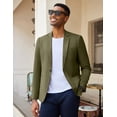 thumbnail image 2 of COOFANDY Mens Linen Classic Sport Coat Casual Lightweight Formal Blazer Jacket One Button Dress Stylsih Suit Jackets, 2 of 6