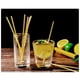 thumbnail image 2 of 300 pajitas de trigo para bebidas, biodegradables, ecológicas, a granel, suministros para fiestas, 2 of 5
