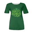 thumbnail image 4 of fartey St. Patrick's Day Shirts for Women Graphic Tees St Patty's Lucky T-Shirt Irish Tops, 4 of 5