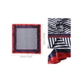 thumbnail image 3 of INSPIRE CHIC 2Pcs 50cm Women Satin Printed Square Kerchief Hair Wrap Neck Scarf 50*50cm/19.69*19.69"(L*W) Red Dots&Dark Blue, 3 of 5