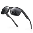 thumbnail image 1 of Gafas de Sol Reglaaly J14-Negro + Azul Hielo Polarizadas UV400, 1 of 8