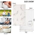 thumbnail image 3 of GZHJMY Romantic Love Light Hand Towels Set of 2 Pack - 16 x 28 Inches Extra Absorbent Pure Washcloth Towels, Super Soft Hand Towel for Bathroom, Hotel, Kitchen, Gym, 3 of 7