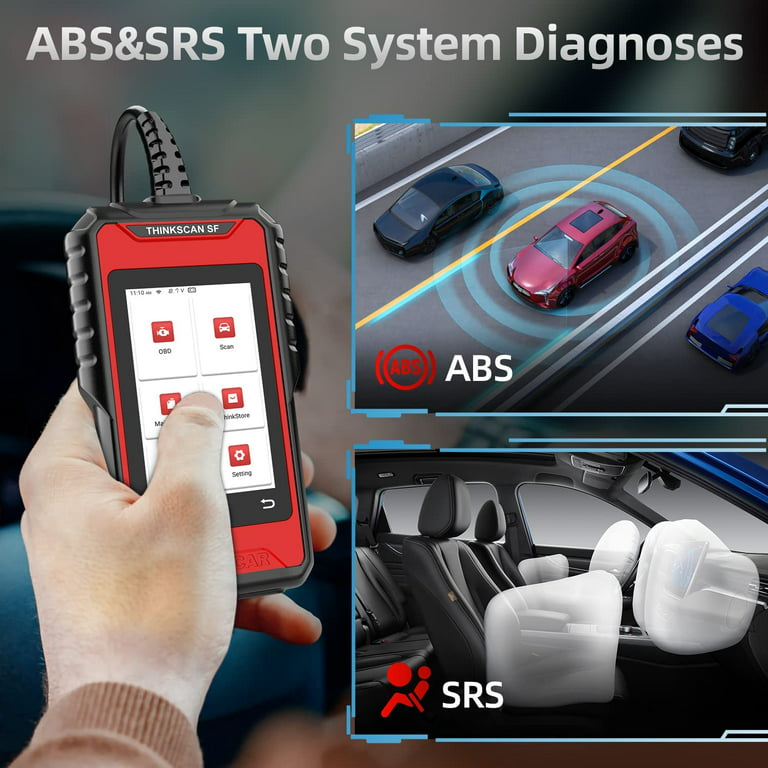 Thinkcar sf100 auto diagnose tool abs srs system airbag öl reset