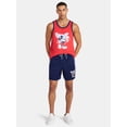 thumbnail image 2 of Disney Men's Mickey Mouse Spirit of 76 America 250 Graphic Shorts, 9'' Inseam, Sizes XS-5XL, 2 of 6