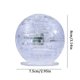 thumbnail image 3 of 3D Crystal Earth Puzzle - Nivel 1 Dificultad, GPPS Material, para Puzzlers Edad 12+, Diseño translúcido, Brain Teaser Regalo 44Pcs, 3 of 8