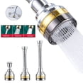 thumbnail image 4 of Kitchen Faucet Extender 360° Faucet Extender Bendable Kitchen Sink Tap Spray Head Water-saving Bathroom Showerhead Aerator M, 4 of 9