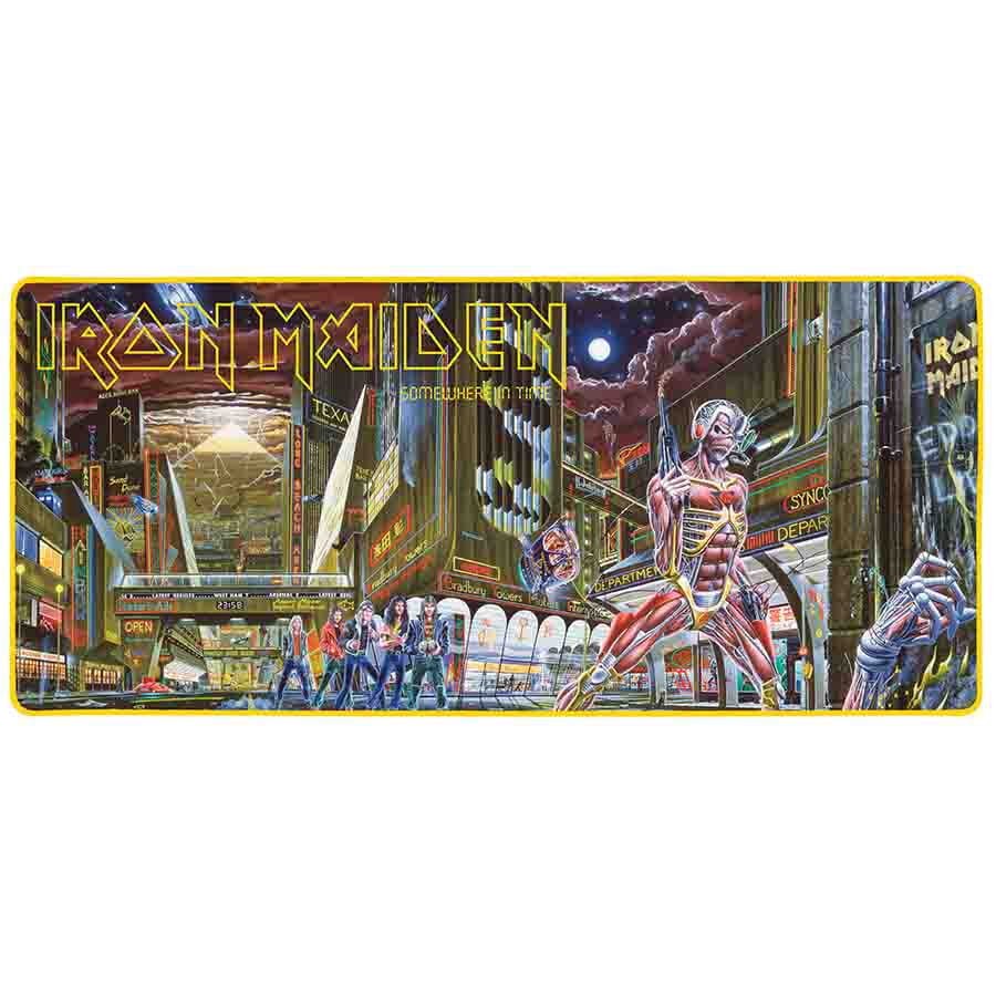 Subsonic - Iron Maiden XXL Mouse Pad 90 x 40 cm - Desk Pad with Non-Slip Base, Gaming Mouse Pad - Officially Licensed