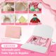 thumbnail image 3 of Cajas Elegantes de Regalo con Tarjetas de Felicitación, Cajas de Carton Regalo con Cinta, para Recuerditos Boda Quinceañera Regalos Corporativos Cumpleaños Navidad, 3 of 4