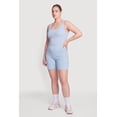 thumbnail image 2 of Women's Plus Size High Waisted Double Cell Phone Pocket Biker Shorts, 2 of 4