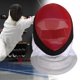thumbnail image 4 of Protector facial profesional DYNWAVEMX Esgrima proteger Talla XS rojo, 4 of 8