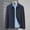 Navy, variant on Xysaqa Men's Golf Jackets Classic Mens Full-Zip Lightweight Jacket Casual Long Sleeve Windbreaker Spring Fall Jacket for Men Black