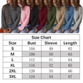 thumbnail image 2 of Womens Sweaters Long Sleeve Turtleneck Knit Sweater Casual Loose Pullover Jumper Tops, 2 of 4