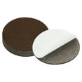 thumbnail image 1 of Uxcell 4 Inch Diameter Lamp Base Felt, 6Pack 3mm Thickness Round Soft Adhesive Felt, Coffee, 1 of 7