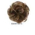 thumbnail image 5 of Chouchou en Forme de Chignon Bouclé Naturel et Désordonné, Véritable Extension de Cheveux Humains, 5 of 5