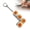 L-shaped, variant on Caramel Bread Keyboard Fidget Toy, Caramel Bread Clicker Fidget Keychain, Crisp Sound Stress Relief Anxiety Toys for Adults, Office Work Travel, Cute Keyboard Keychain Fidgets