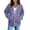 286#Light Purple, variant on Hoodies For Women Zip Up Oversized Y2K Jackets Lightweight Casual Athletic Fleece Plus Size Sweatshirts Fall Fashion 2025 Light Brown 2XL