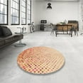 thumbnail image 3 of Ahgly Company Indoor Rectangle Patterned Bright Orange Area Rugs, 3' x 5', 3 of 6
