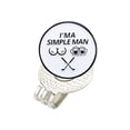 thumbnail image 1 of Golf Hat Clip Ball Hat Clip Marker Magnetic Removable Creative Patterns Golf Ball Position Mark Golfer Gift Golf Accessories Icon B, 1 of 6