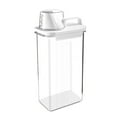 thumbnail image 2 of PVCS Distributeur de Flocons d'Avoine en Plastique Boîte de Rangement Récipient de Cuisine pour Aliments Grains Huileux avec Tasse de Comptage, 2 of 8