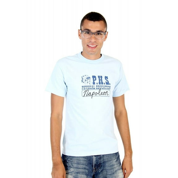 Napoleon Dynamite Physical Education Adult Powder Blue T-Shirt