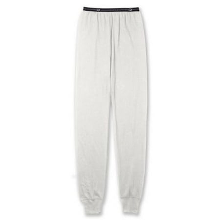 Peaches Uniforms Mid Length Uniform KMW6 Duofold Youth Mid Weight Ankle Length Thermal Bottom Size Large, Winter White ()