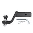 thumbnail image 1 of 4 Inch Towbar Tongue Ball Mount With Towball And Hitch Pin RV Parts Car Camper Accessories Caravan Components, 1 of 6
