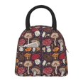 thumbnail image 1 of Disketp Forest Wild Mushroom Bolsa Térmica para Almuerzo, Lonchera con Abertura Amplia y Gran Capacidad, Organizador Reutilizable para Mujeres, Hombres y Adultos, 1 of 6