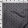 thumbnail image 2 of oneOone Silk Tabby Fabric Leaves & Floral Block Print Sewing Fabric BTY 42 Inch Wide, 2 of 5