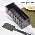thumbnail image 2 of Molde de sushi Irfora Kit de fabricante de sushi, molde de sushi, kit de molde para hacer sushi para principiantes, herramienta antiadherente para hacer sushi, 10 piezas Irfora Molde de sushi, 2 of 5