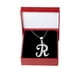 thumbnail image 3 of Collar Gargantilla Letra R Plata 925 45cm Horoz WP1417, 3 of 5