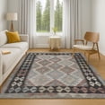 thumbnail image 7 of Addison Rugs Mayfield Premium Machine Washable Transitional Tribal Taupe Rectangle Rug, 5' x 7'6", 7 of 7