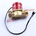 thumbnail image 5 of Water pump flow switch High Temperature 120W Circulation Pump Water Flow Sensor Switch Female Thread to Male Thread, 5 of 5