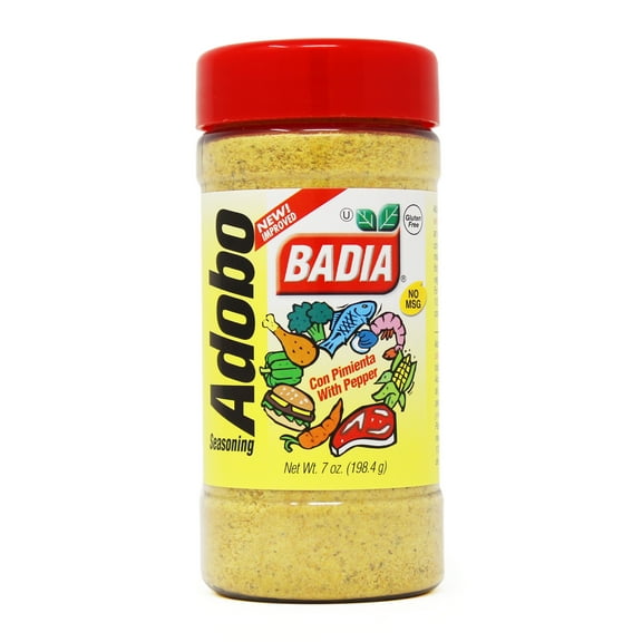 Badia Adobo Pepper, Spices & Seasoning, 7 oz