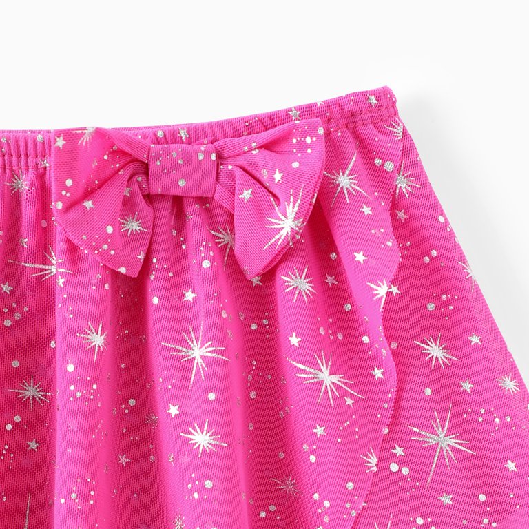 Peppa Pig Girls Dresses Sets Graphic Bodysuit Gymnastic Leotard